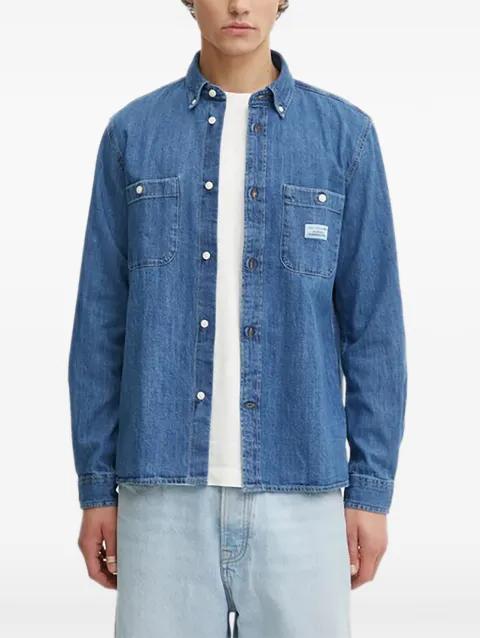 buttoned patch-pocket shirt by MARC O'POLO