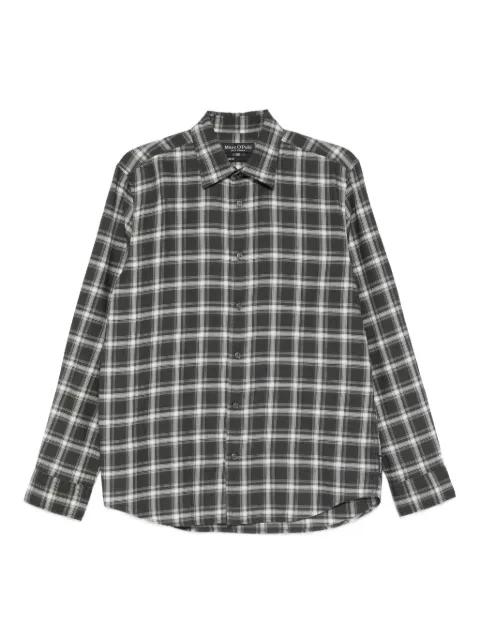 checked long sleeve shirt by MARC O'POLO