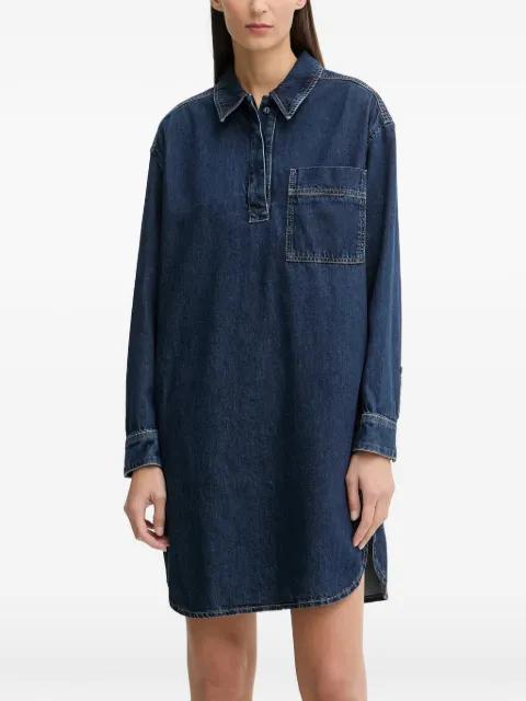 collar pocket mini dress by MARC O'POLO