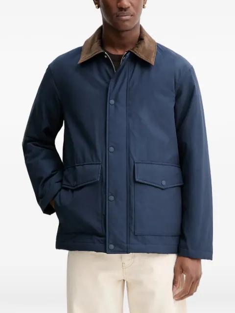 corduroy-collar water-repellent jacket by MARC O'POLO