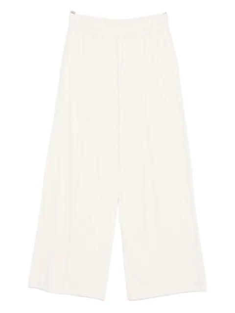 cotton elastic-waist trousers by MARC O'POLO