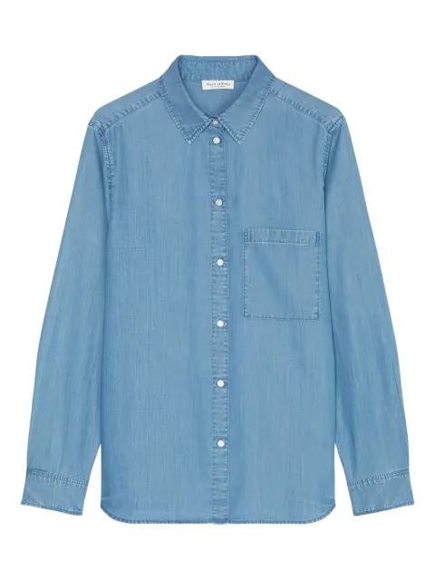 denim button-up shirt by MARC O'POLO