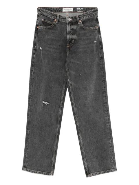 distressed straight jeans by MARC O'POLO