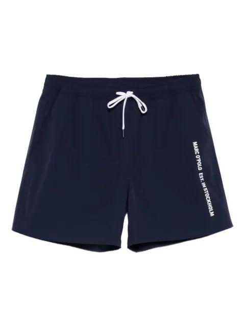 drawstring logo swim shorts by MARC O'POLO