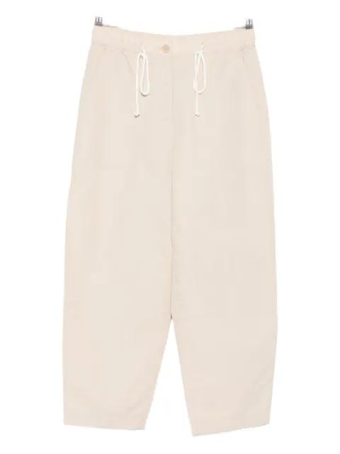drawstring trousers by MARC O'POLO