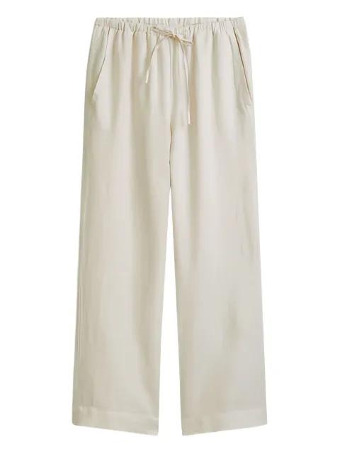drawstring-waist trousers by MARC O'POLO