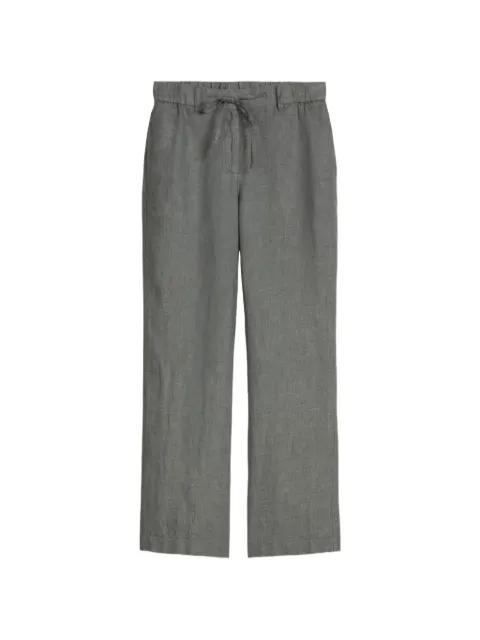 drawstring-waist woven trousers by MARC O'POLO