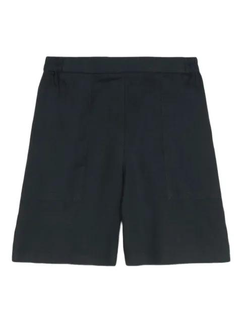 elasticated-waist tailored shorts by MARC O'POLO