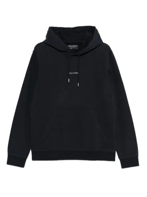 embroidered-logo hoodie by MARC O'POLO