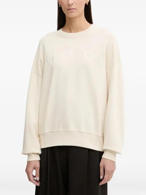 embroidered sweatshirt by MARC O'POLO