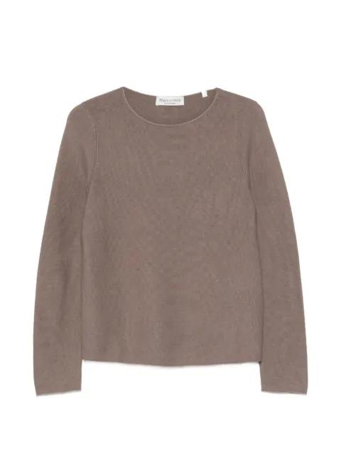 fine-knit long-sleeve sweater by MARC O'POLO