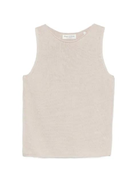 fine-knit sleeveless vest by MARC O'POLO