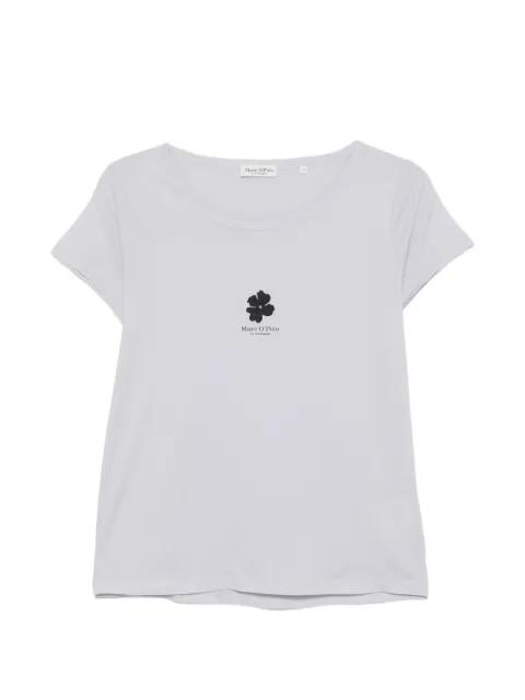 floral-print T-shirt by MARC O'POLO