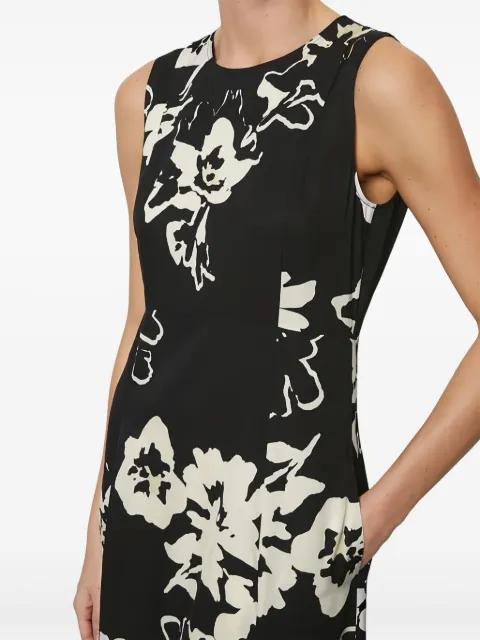 floral-print sleeveless dress by MARC O'POLO