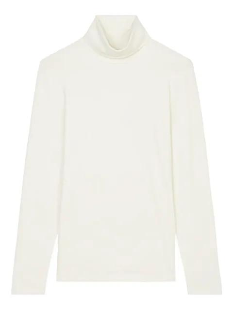high-neck long-sleeve top by MARC O'POLO