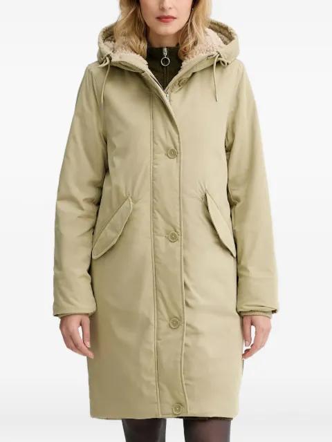 hoodied button parka by MARC O'POLO