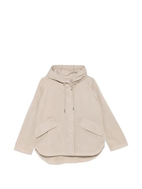 hoodied raglan-sleeve jacket by MARC O'POLO