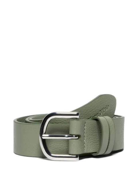 leather buckle belt by MARC O'POLO
