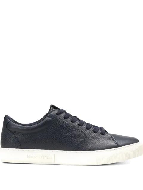 leather lace-up sneakers by MARC O'POLO