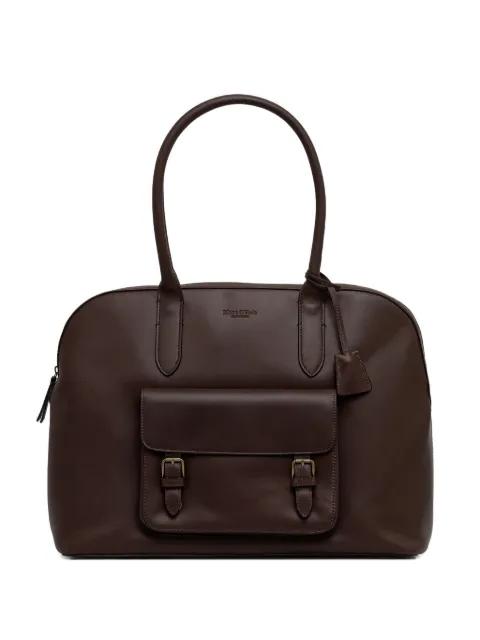 leather tote bag by MARC O'POLO