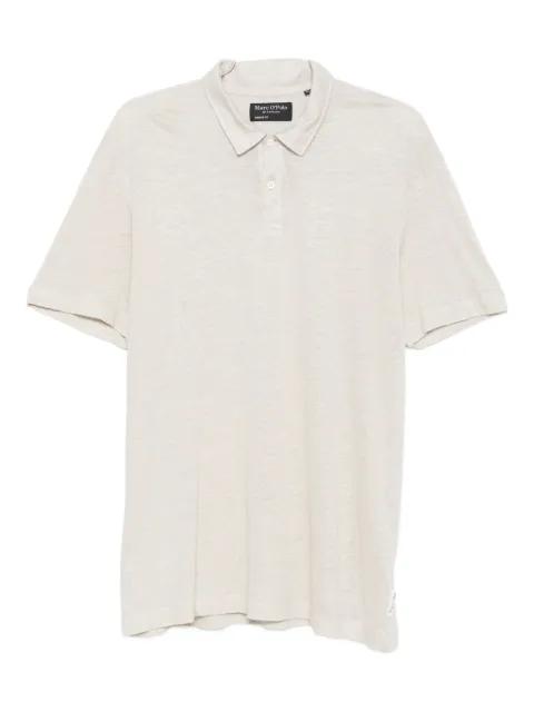 linen polo shirt by MARC O'POLO