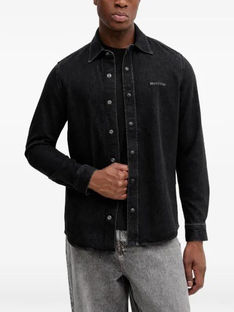 logo-embroidered shirt by MARC O'POLO