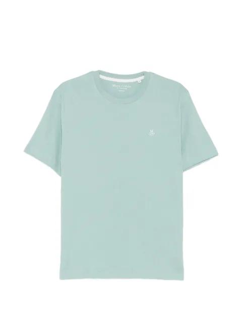 logo-print crew-neck T-shirt by MARC O'POLO