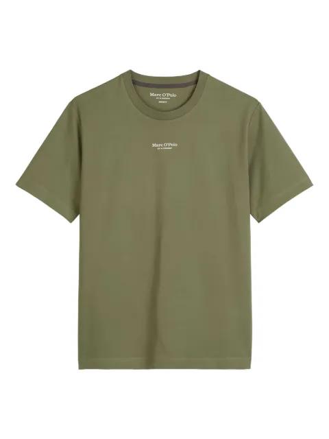logo-print crew-neck T-shirt by MARC O'POLO