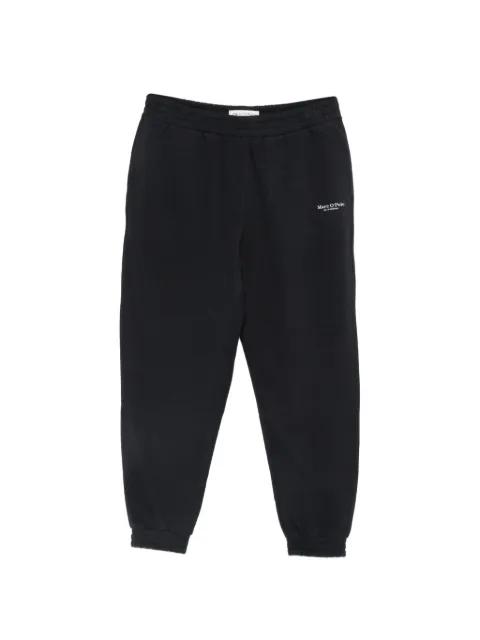 logo-print elasticated track pants by MARC O'POLO