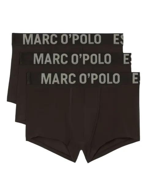 logo-waistband boxer briefs (pack of three) by MARC O'POLO