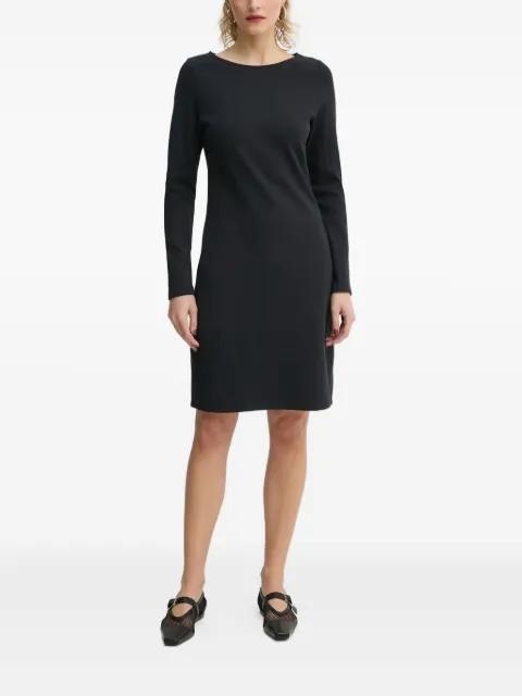 long-sleeve crew-neck mini dress by MARC O'POLO