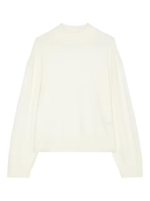 mock-neck knitted sweater by MARC O'POLO