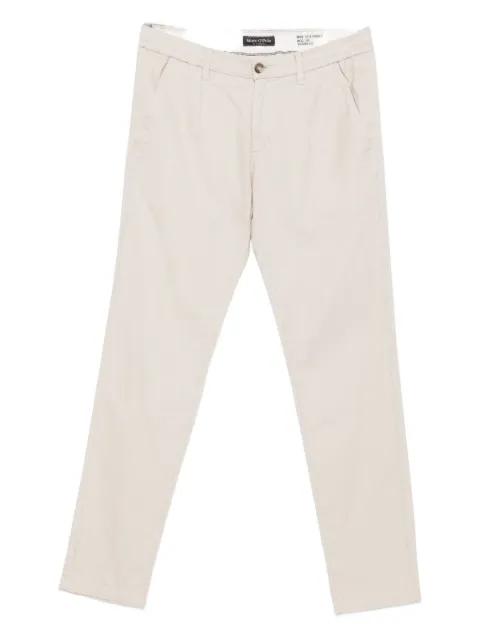 pleat-detail trousers by MARC O'POLO