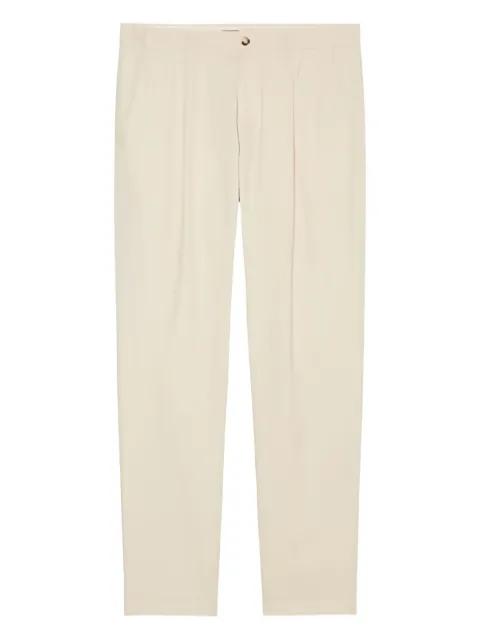 pleat-detailed trousers by MARC O'POLO
