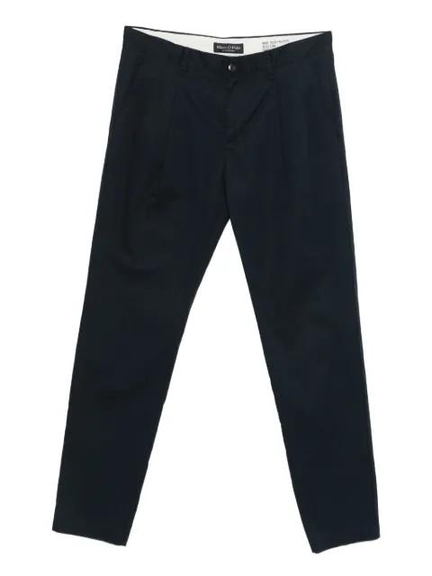 pleated cotton trousers by MARC O'POLO