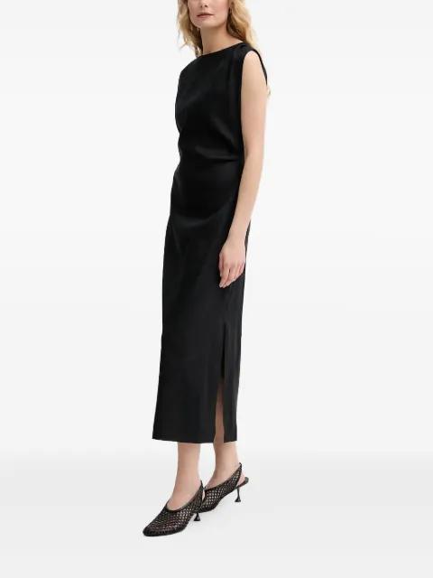 pleated midi dress by MARC O'POLO