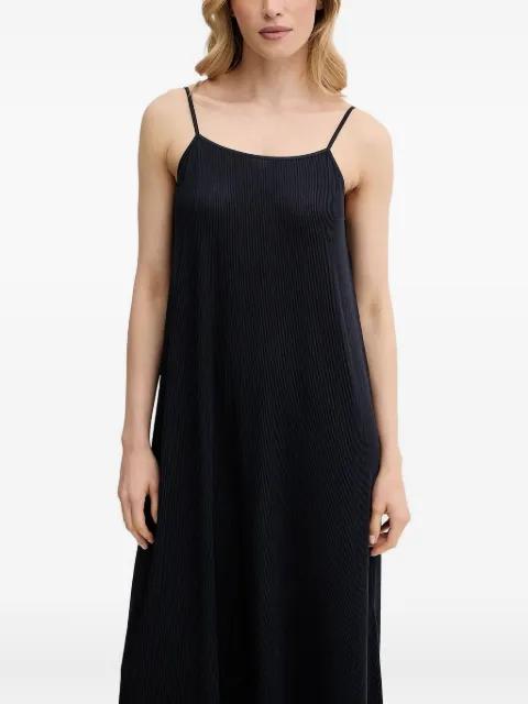 pleated slip midi dress by MARC O'POLO