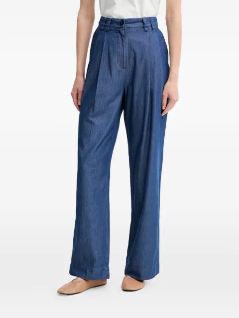 pleated trousers by MARC O'POLO