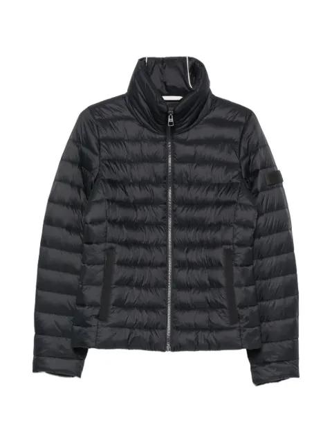 quilted-finish funnel-neck jacket by MARC O'POLO