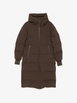 quilted hoodied coat by MARC O'POLO