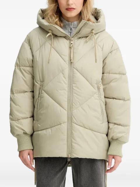 quilted hoodied jacket by MARC O'POLO