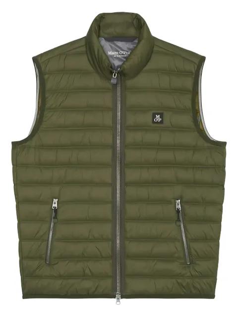 quilted zip-up gilet by MARC O'POLO