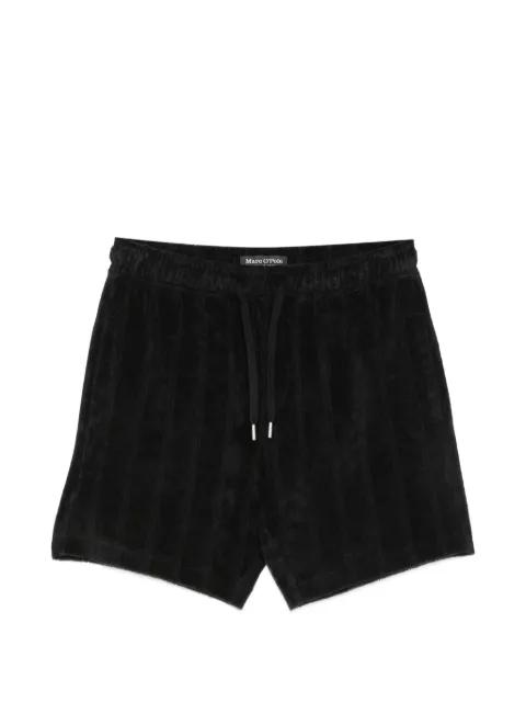 ribbed drawstring shorts by MARC O'POLO