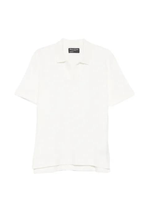 ribbed-knit short-sleeve top by MARC O'POLO