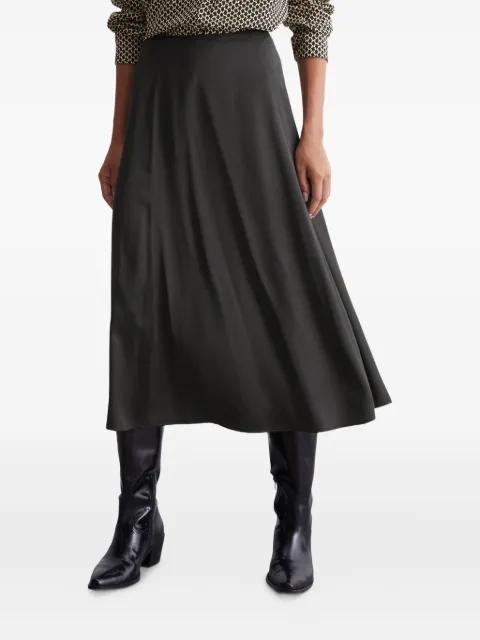 satin midi skirt by MARC O'POLO