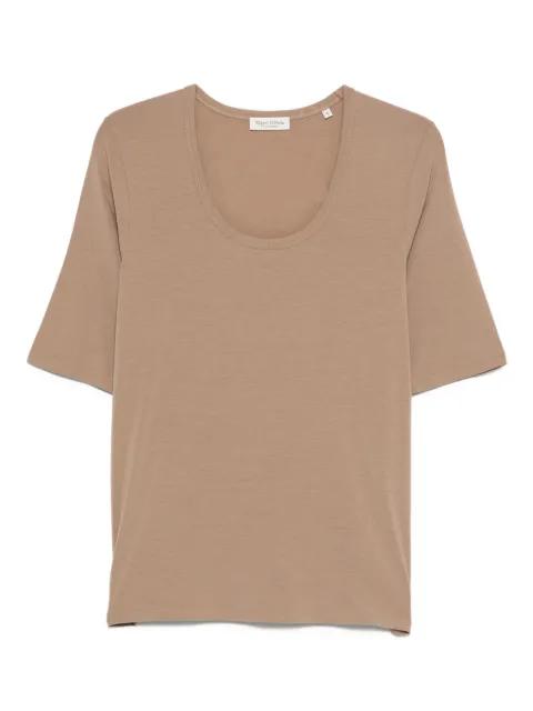 scoop-neck T-shirt by MARC O'POLO