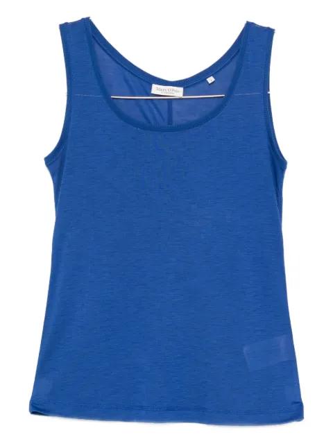 scoop-neck ribbed top by MARC O'POLO