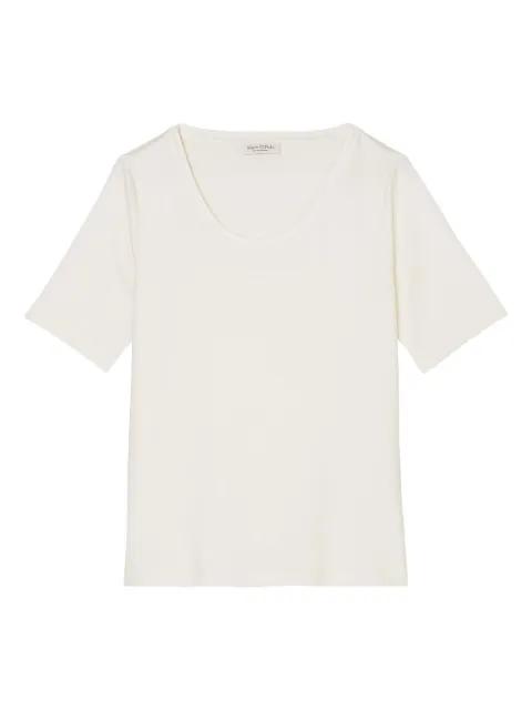 scoop-neck short-sleeve T-shirt by MARC O'POLO