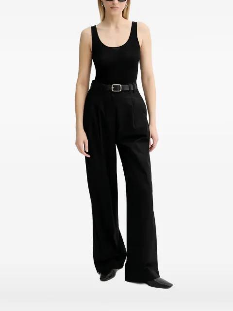 scoop-neck top by MARC O'POLO