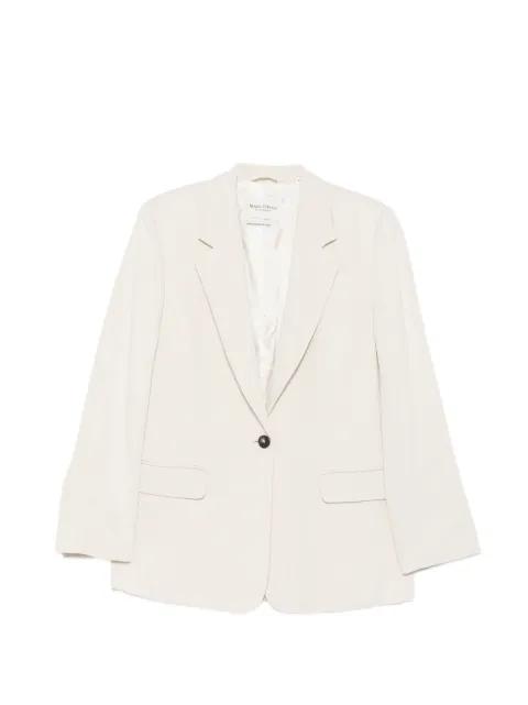 single-breasted notched-lapels blazer by MARC O'POLO